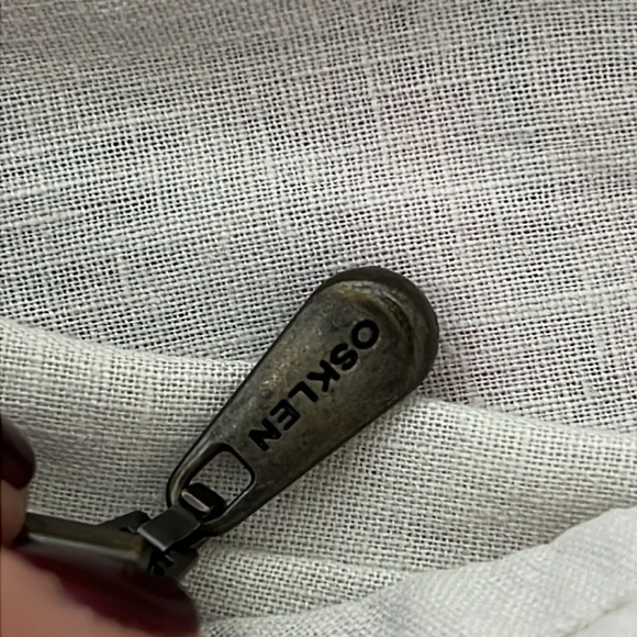 Osklen Sz P Small (Fits 4-6) Linen Cotton Geometric Jacket Dress - Picture 11 of 13